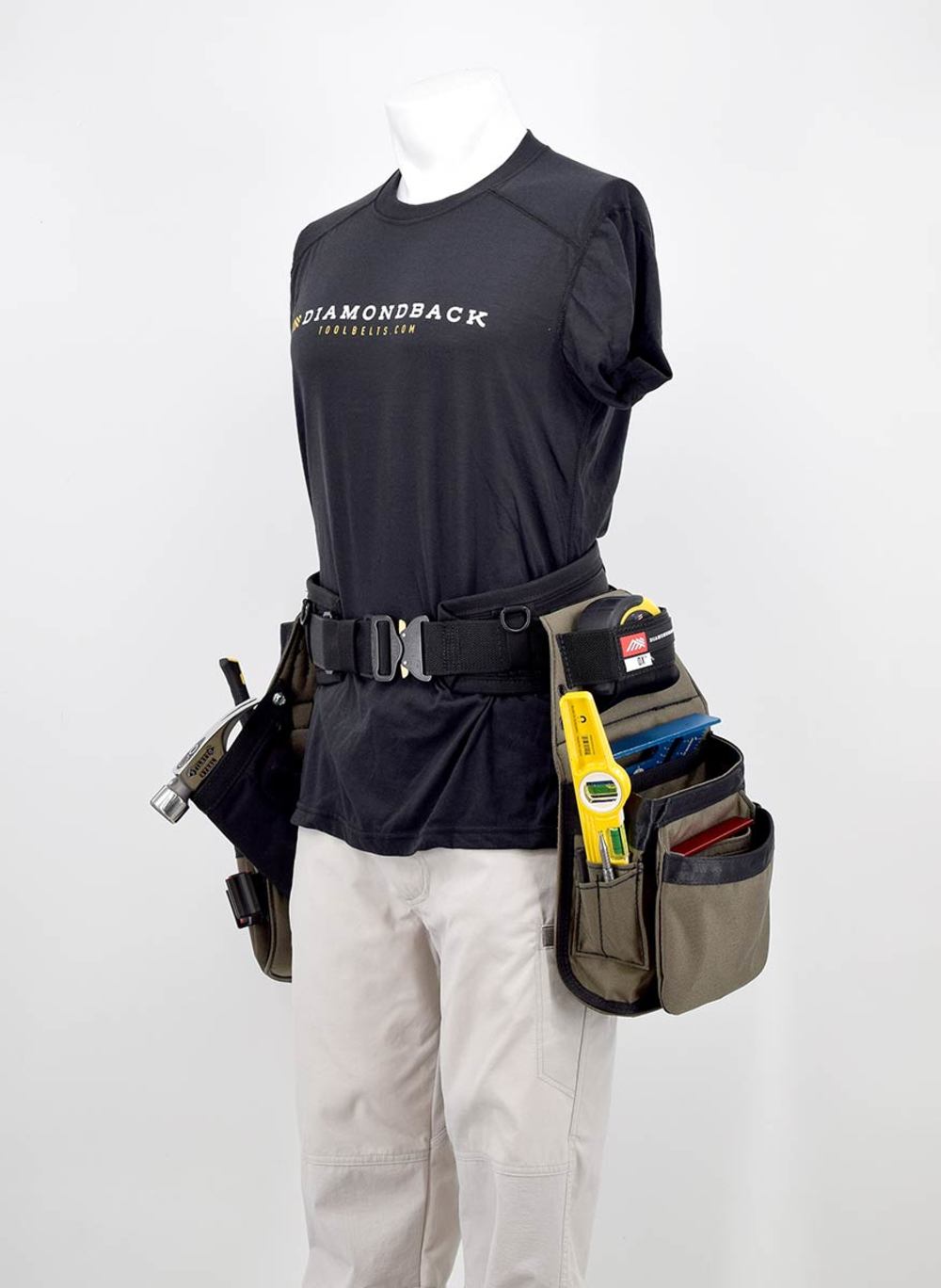 Diamondback Toolbelts Ranger Green Right Hand Small Grrande 2.0 Tool Pouch - Flockneti