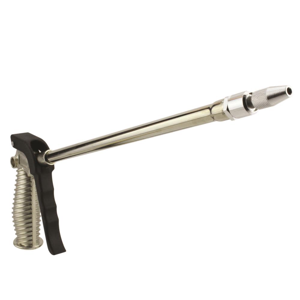 Milton S-182 Turbo Pistol Grip Blow Gun – 10″ Extended Reach and Adjustable Nozzle – 40 CFM – 230 Max PSI - Flockneti
