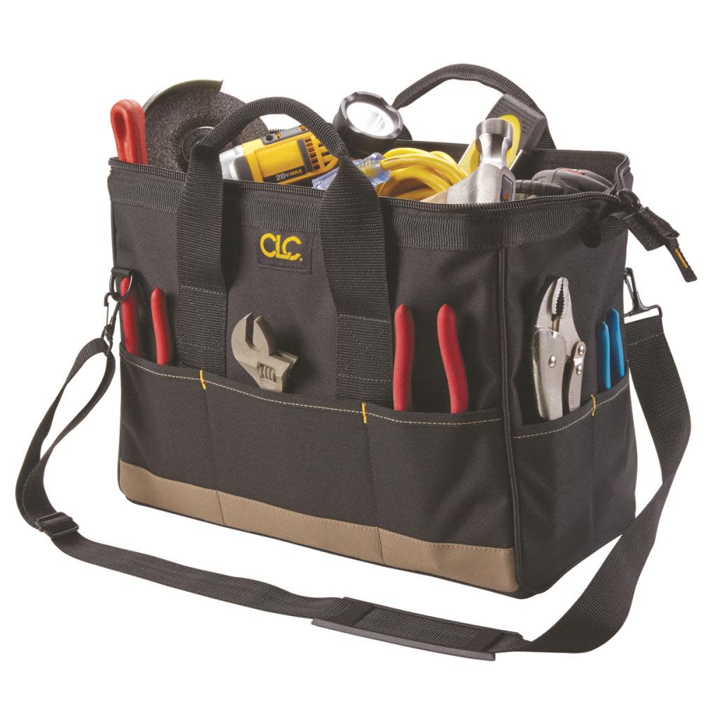 CLC 22 Pocket 16 In. Large BigMouth Tote Bag - Flockneti