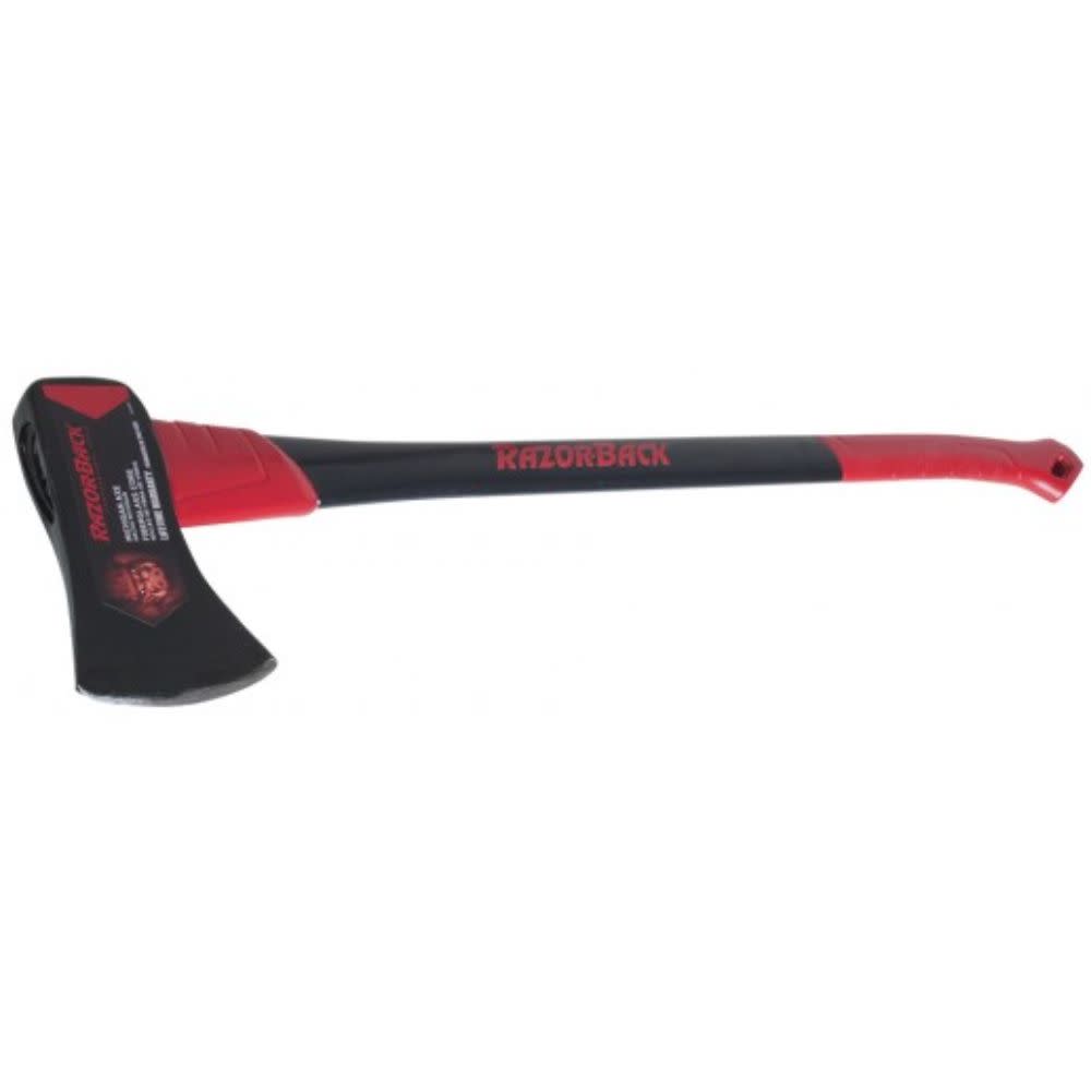 Razorback 3.5 Single Bit Michigan Axe with Fiberglass Handle - Flockneti