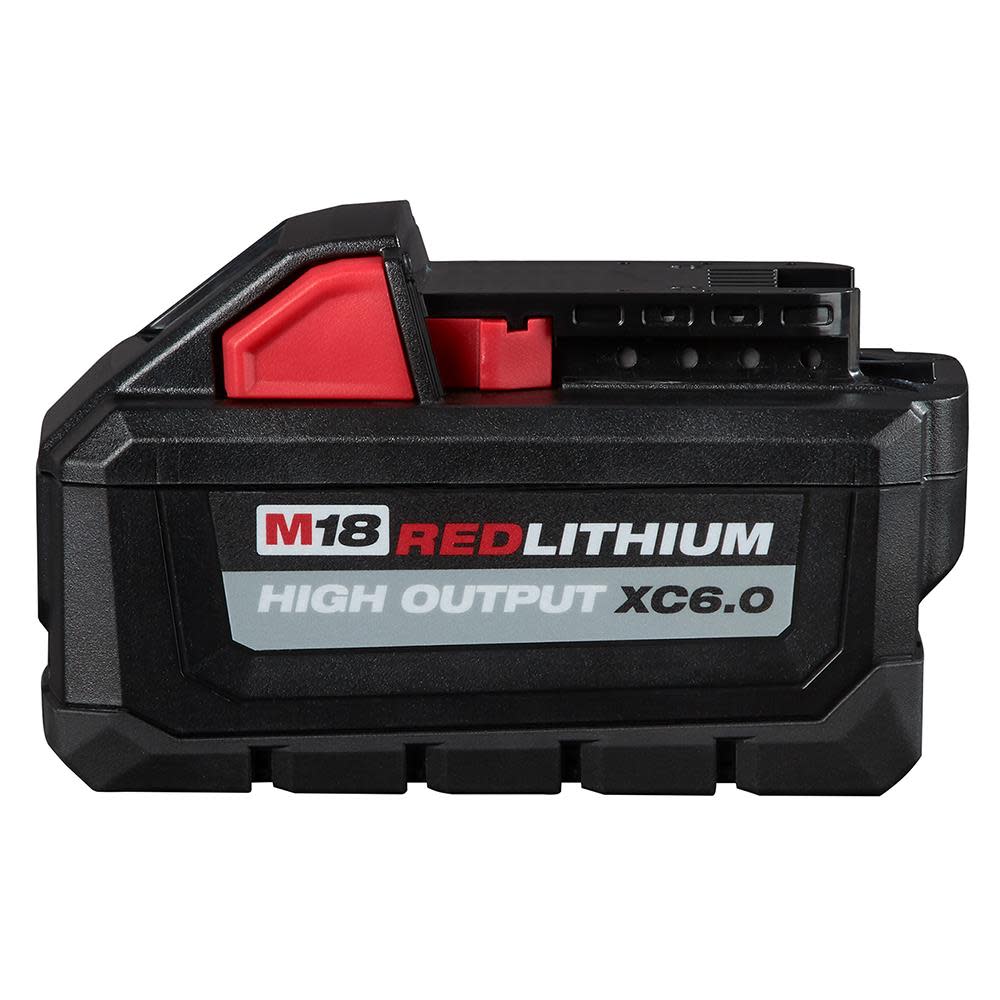 Milwaukee M18 REDLITHIUM HIGH OUTPUT XC 6.0Ah Battery Pack - Flockneti