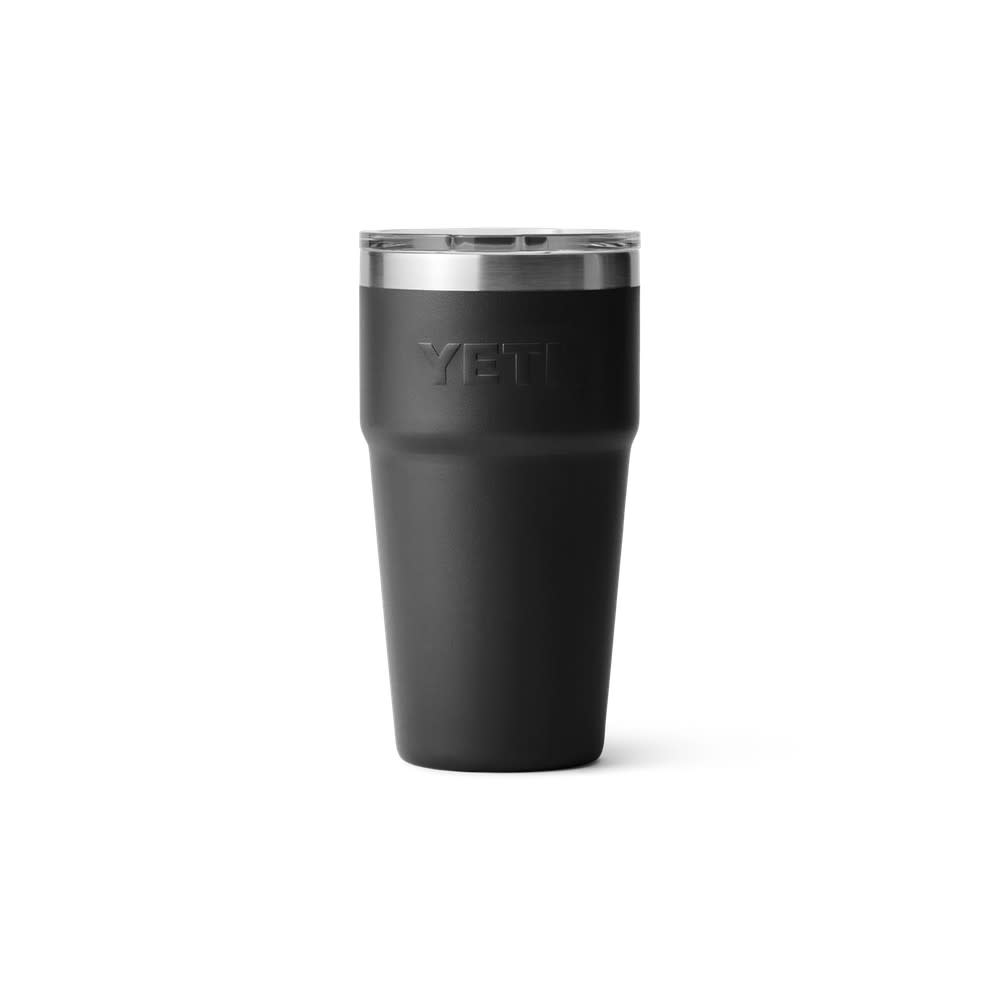 Yeti Rambler 16oz Stackable Pint with Magslider Lid Black - Flockneti