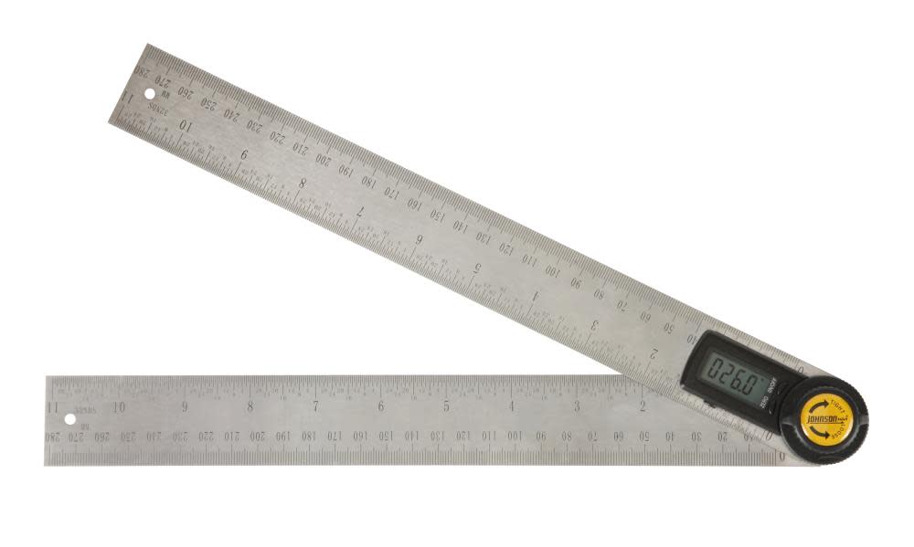 Johnson Level 11 In. Digital Angle Locator & Rule - Flockneti