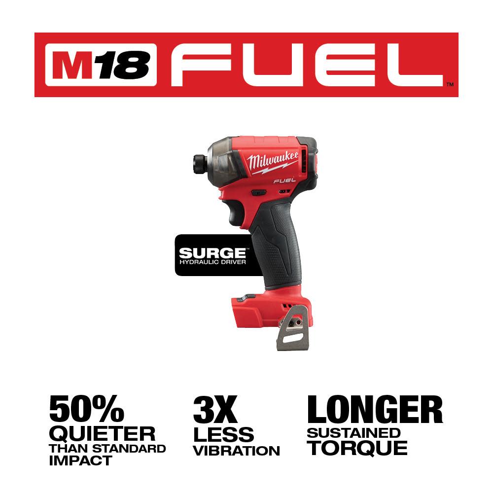 Milwaukee M18 FUEL SURGE 1/4 in. Hex Hydraulic Driver - Flockneti