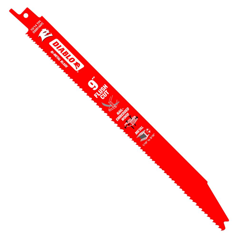 Diablo Tools Flush Cut Recip Blade (2 pk) - Flockneti