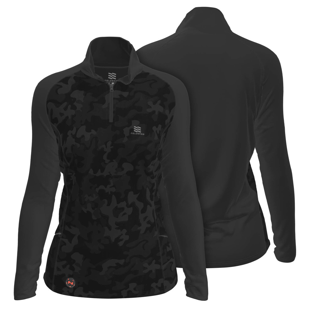 Mobile Warming Proton Baselayer Shirt Womens 7.4V Black Large - Flockneti