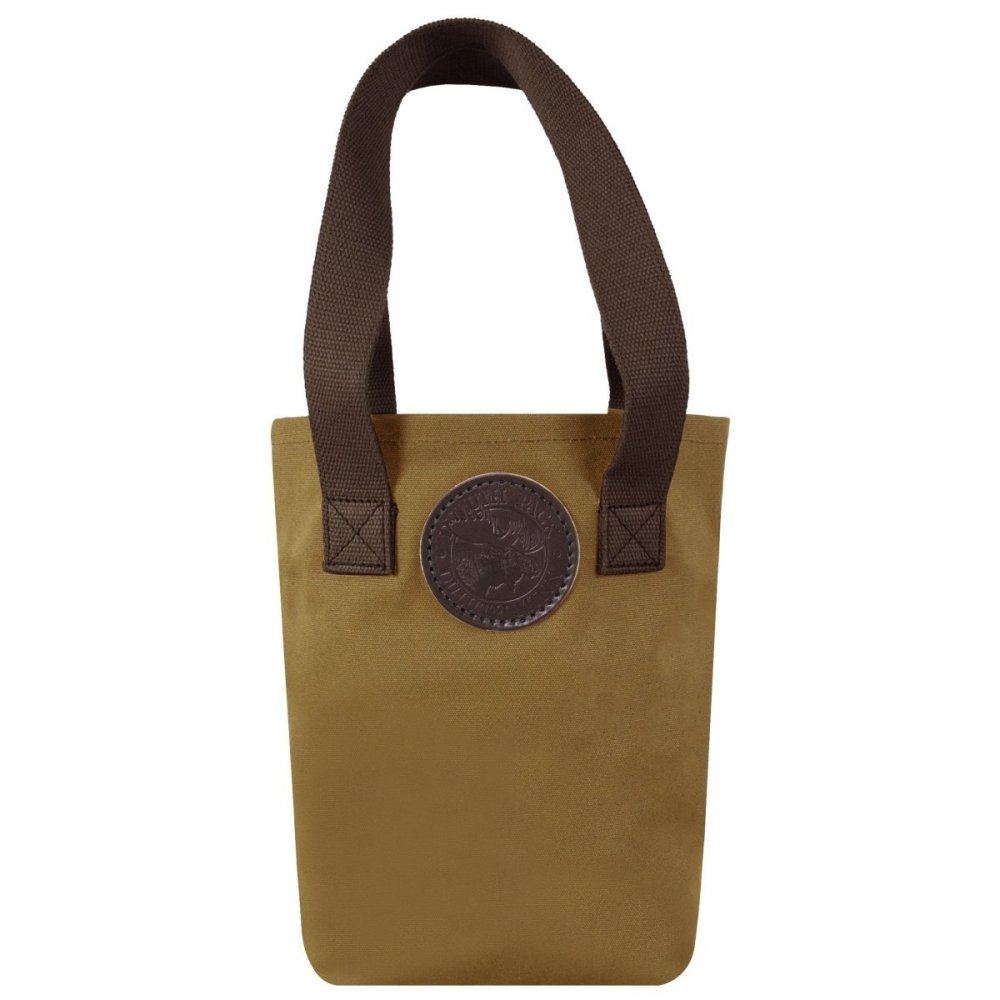Duluth Pack 6 Liter Capacity Khaki Envelope Style Promo Tote - Flockneti