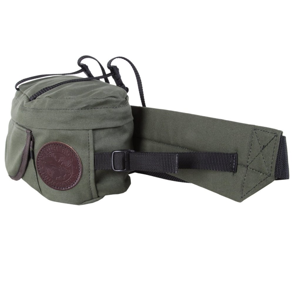 Duluth Pack 9 Liter Capacity Olive Drab Canvas Lumbar Pack - Flockneti