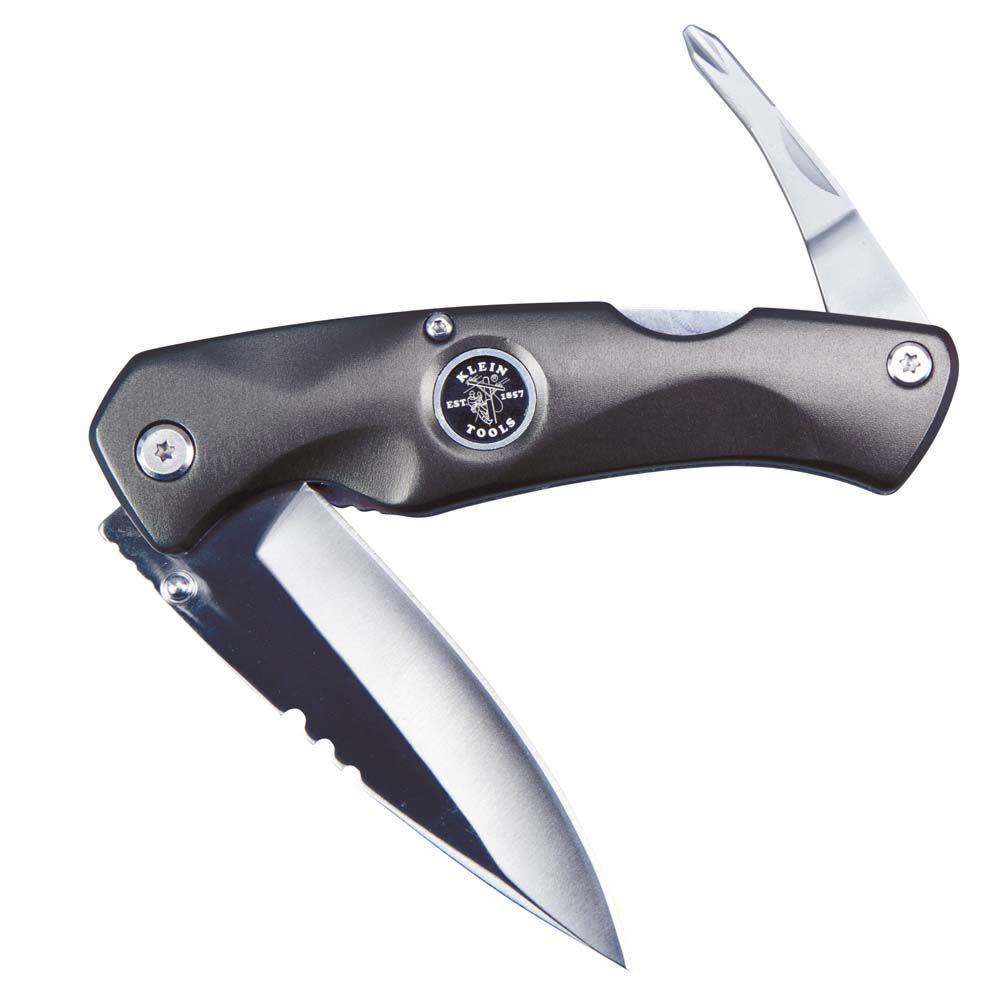 Klein Tools Electrician Pocket Knife #2 PH Bit - Flockneti
