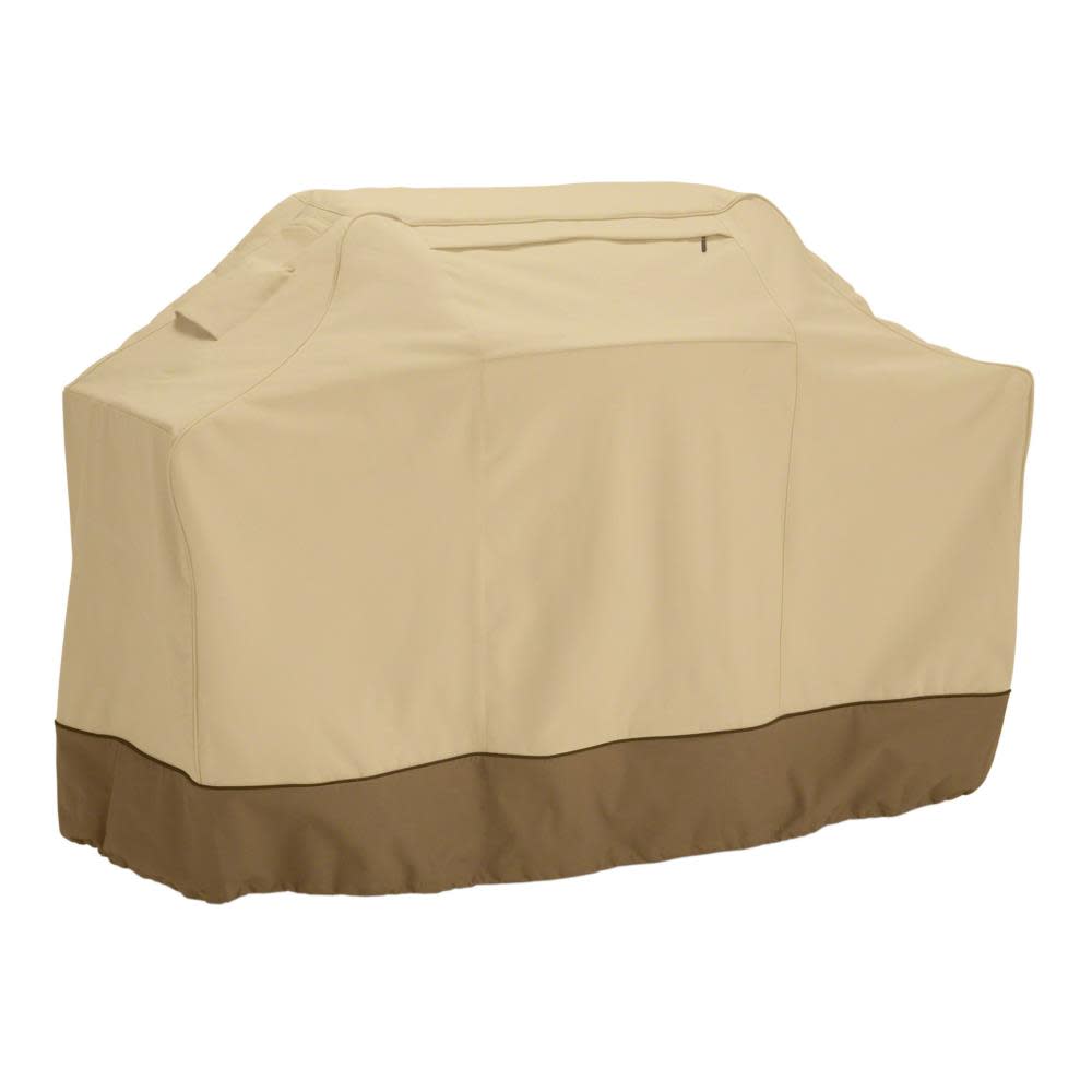 Classic Accessories Veranda BBQ Grill Cover Medium Pebble Bark Earth - Flockneti