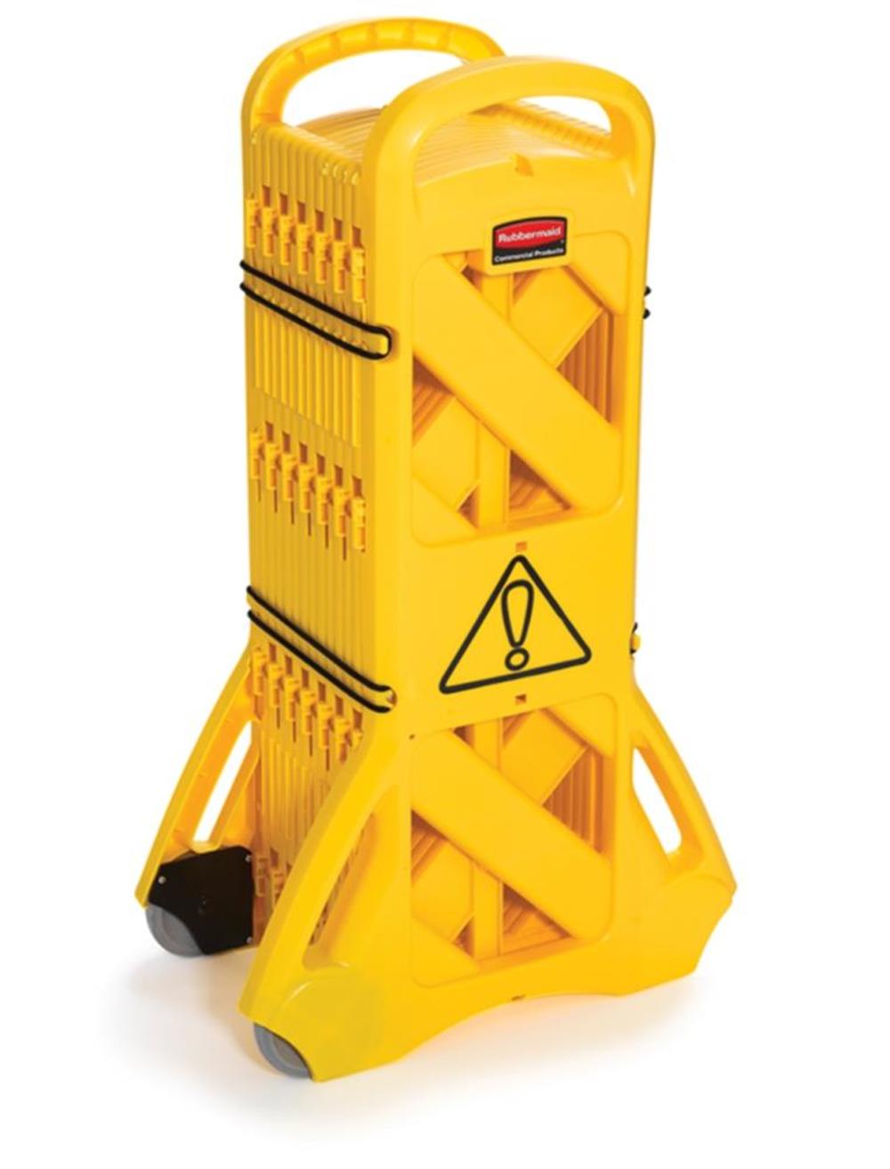 Rubbermaid Mobile Barrier - Flockneti