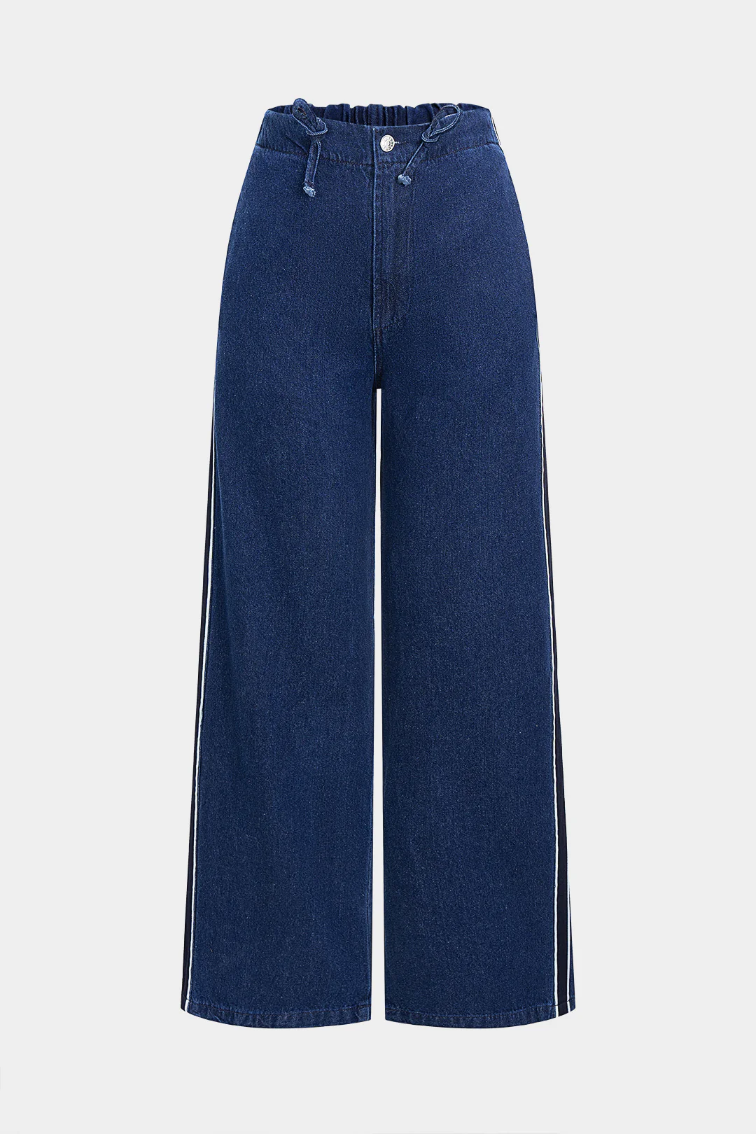 Denim Patchwork Pocket Jeans - Flockneti