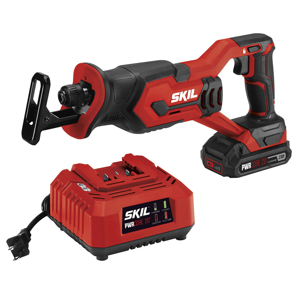 SKIL 20V PWRCORE Reciprocating Saw Kit - Flockneti