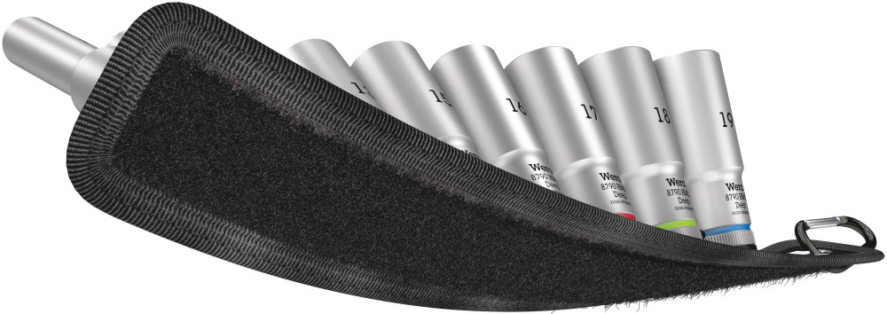 Wera Tools 9pc 3/8″ Drive Belt B Deep 1 Socket Set - Flockneti