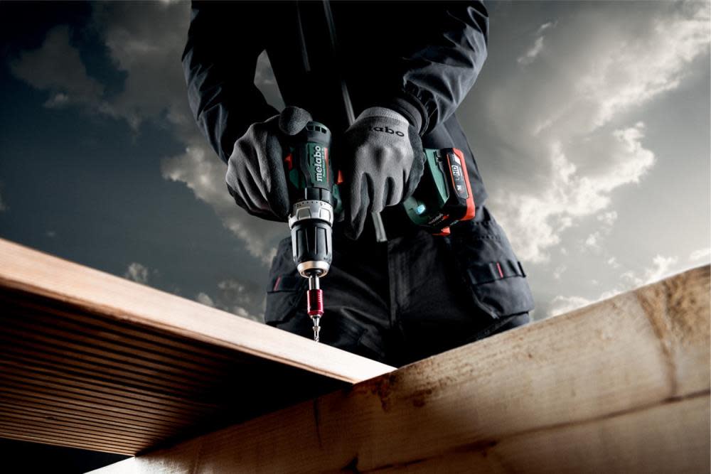 Metabo 12V PowerMaxx Compact Brushless Hammer Drill/Driver kit 2x 4.0Ah LiHD - Flockneti