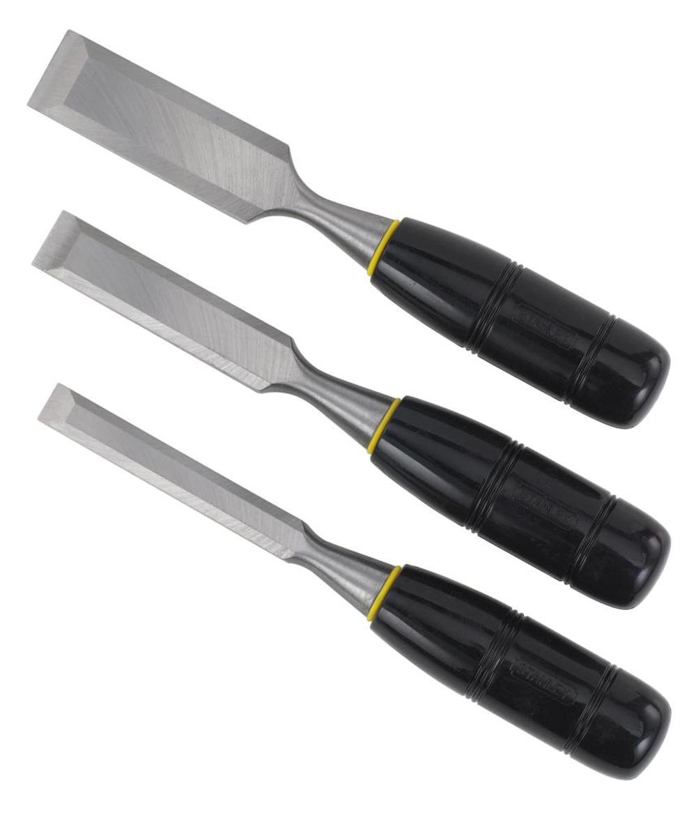 Stanley 150 Series Chisel Short Blade Set 3 pc. - Flockneti