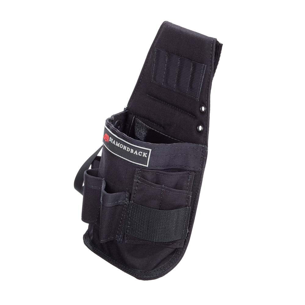 Diamondback Toolbelts Black Right Side Mini Niko Tool Pouch - Flockneti