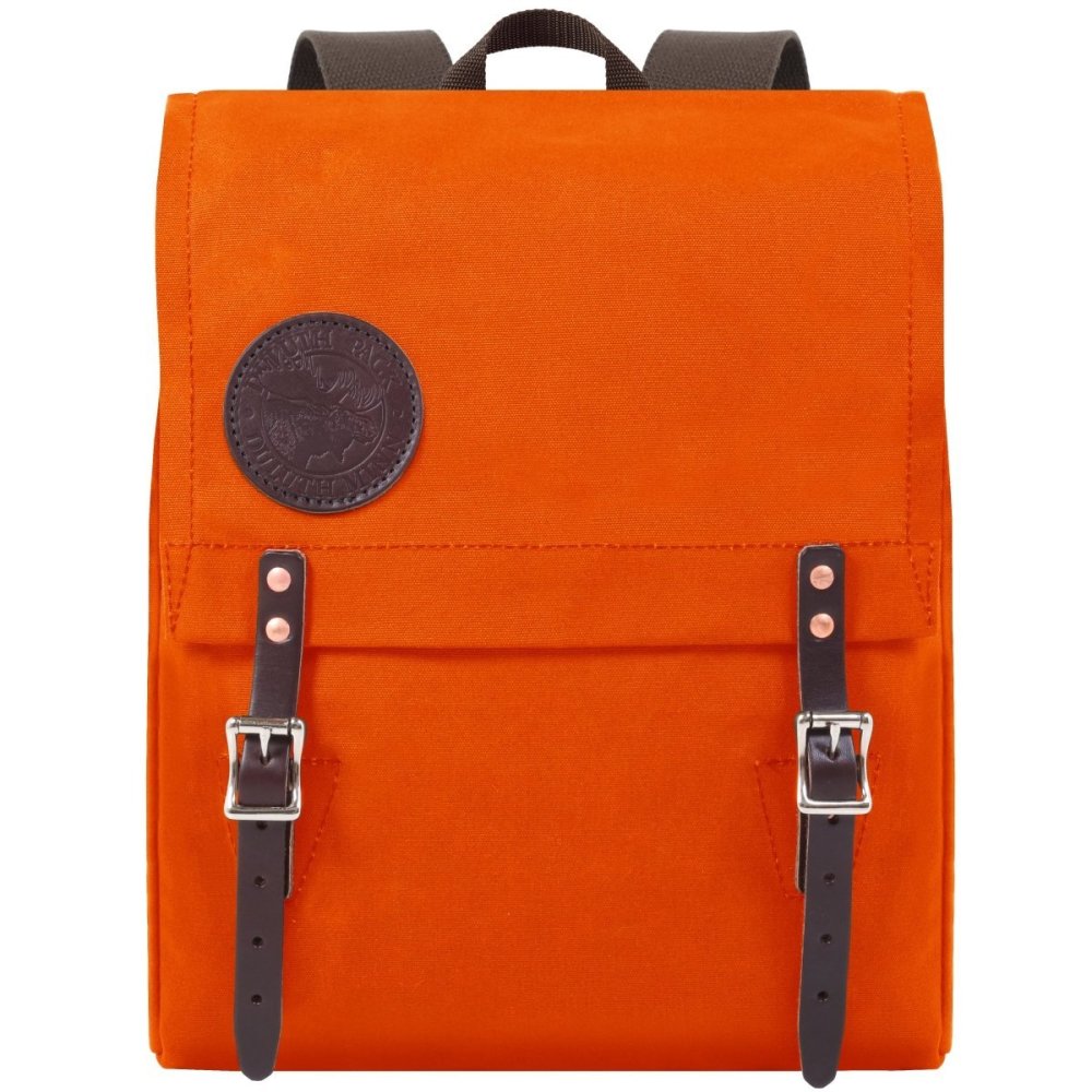 Duluth Pack 9 Liter Capacity Orange Box Style Child’s Backpack - Flockneti