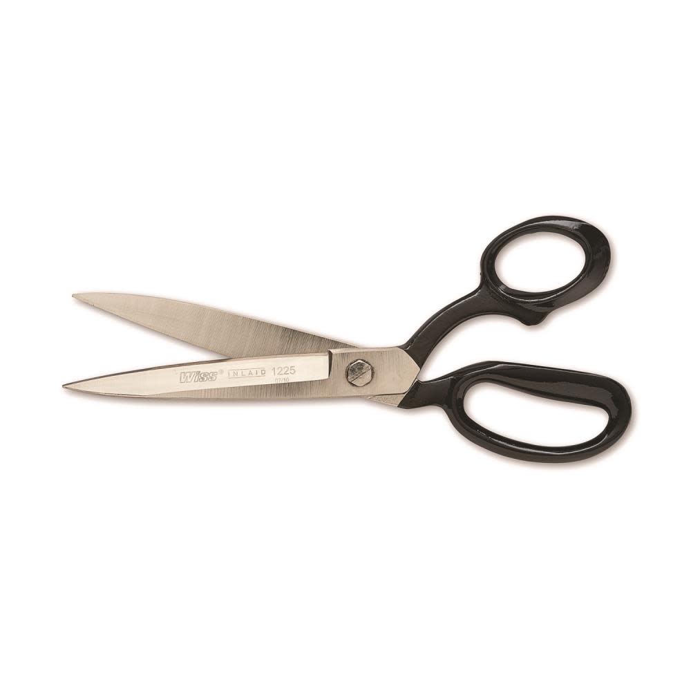 Crescent Wiss Industrial Shear 10 In. Bent Handle with Knife Edge - Flockneti