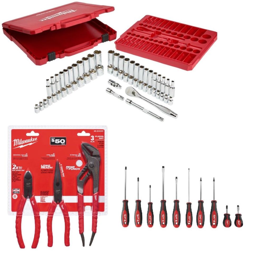 Milwaukee Hand Tools Set 69pc Bundle - Flockneti