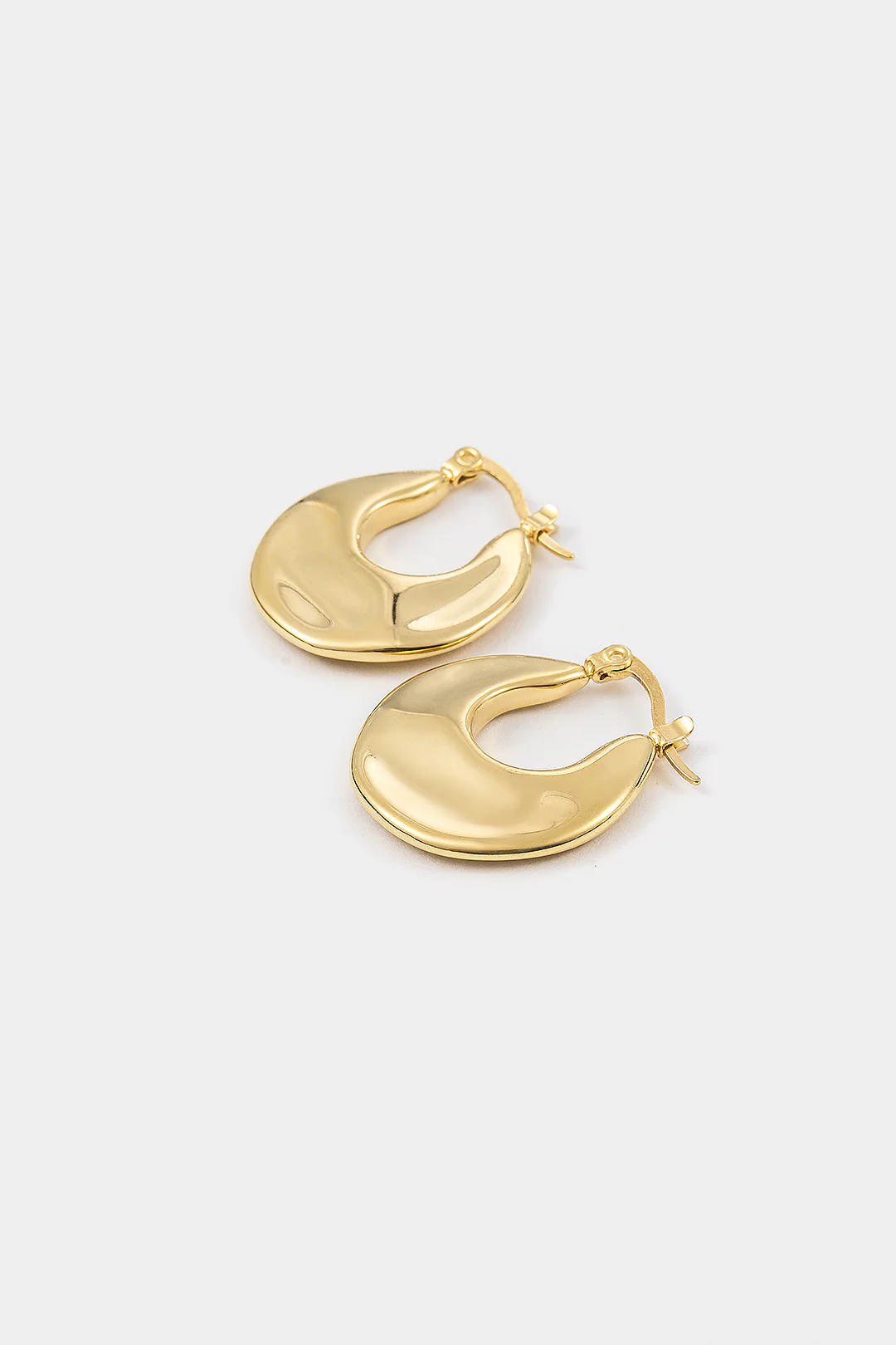 Alloy Irregular Texture Earrings - Flockneti