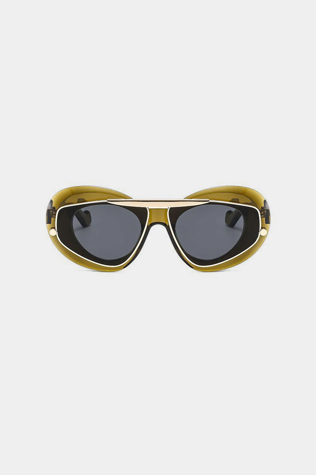 Cat-Eye Frame Sunglasses - Flockneti
