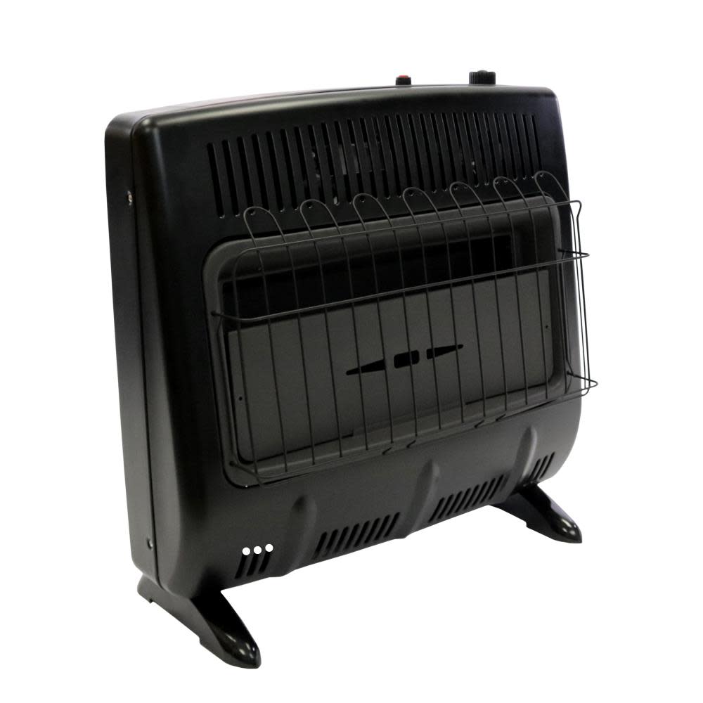 Mr Heater 30000 BTU Vent Free Natural Gas Garage Heater Black - Flockneti