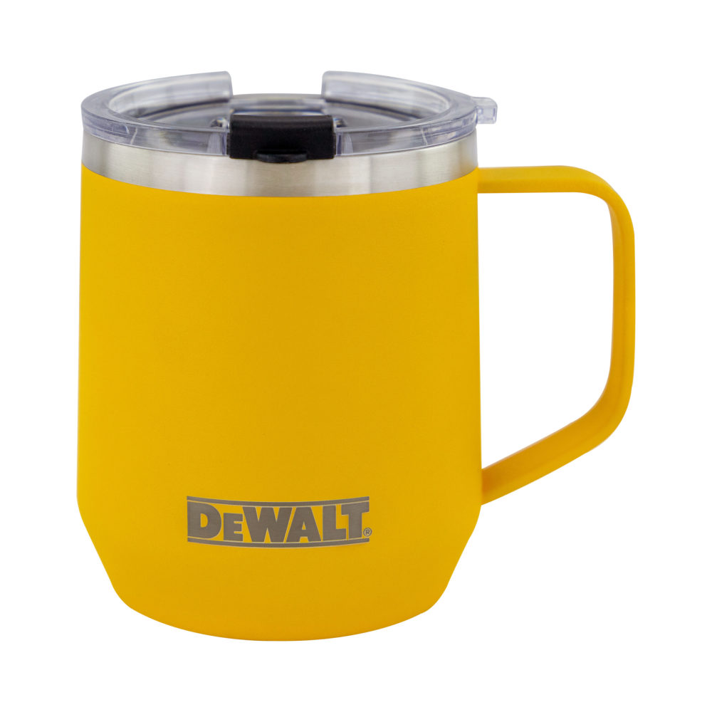 DEWALT Coffee Mug 14oz 18/8 Stainless Steel Yellow - Flockneti