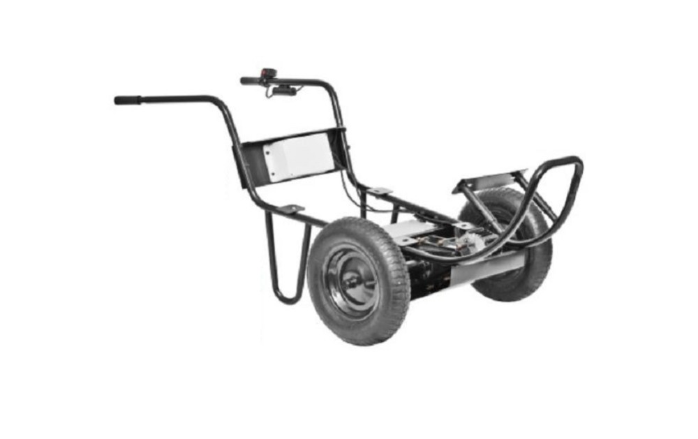 PAW Electric Wheelbarrow Power Assist Drive System Without 6 Cu. Ft. Poly Tub - Flockneti