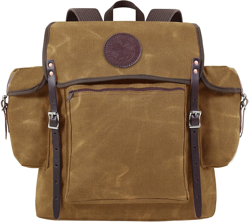 Duluth Pack 32 Liter Capacity Wax Khaki Box Style Quiet Rambler Pack - Flockneti