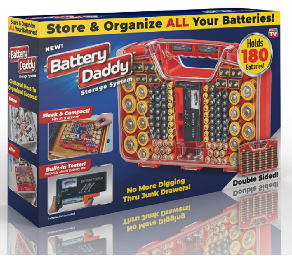 Battery Daddy Battery Storage Case - Flockneti
