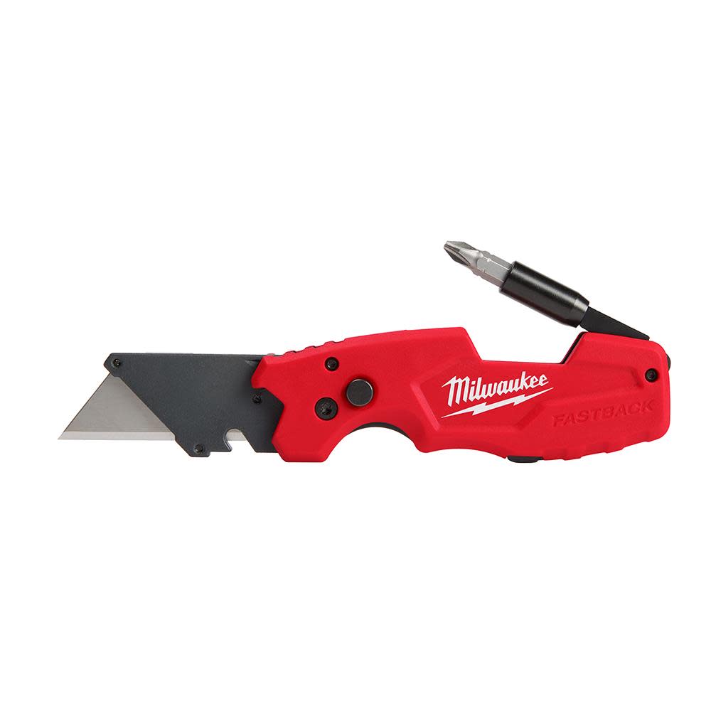 Milwaukee FASTBACK 6IN1 Folding Utility Knife - Flockneti