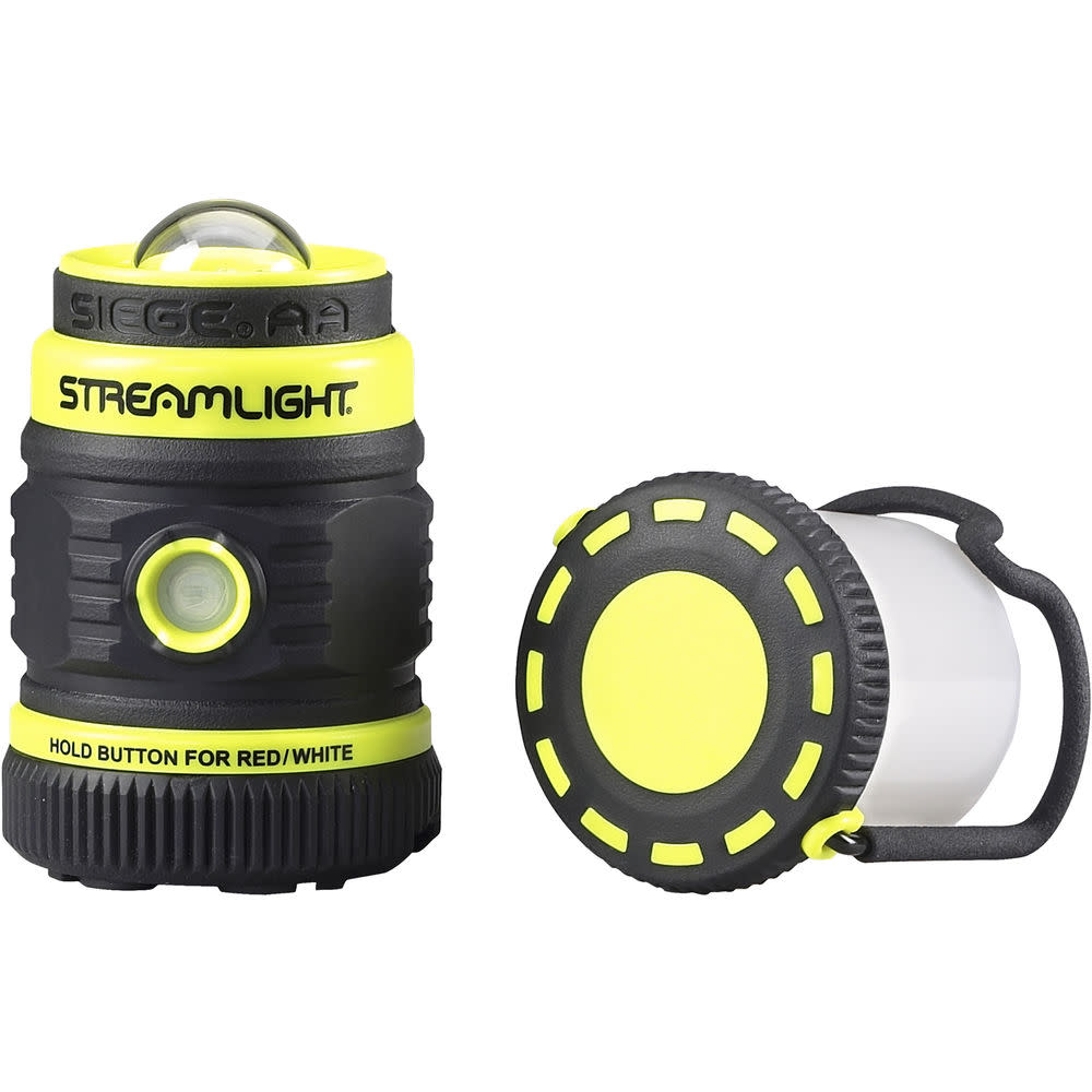 Streamlight Siege AA Alkaline Yellow Magnetic Work Lantern - Flockneti