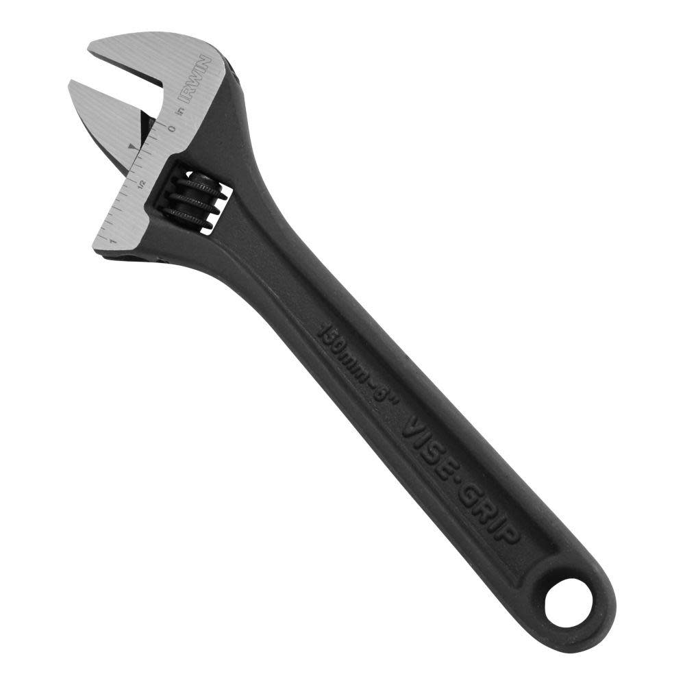 Irwin VISE-GRIP 6-in Black Oxide Adjustable Wrench - Flockneti