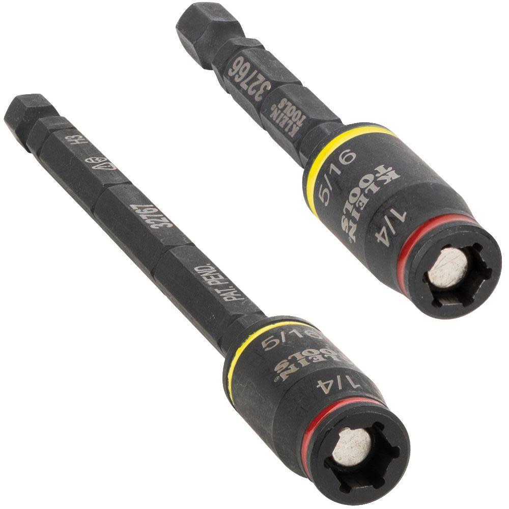 Klein Tools 3 in 1 Impact Flip Socket Set 2pc - Flockneti