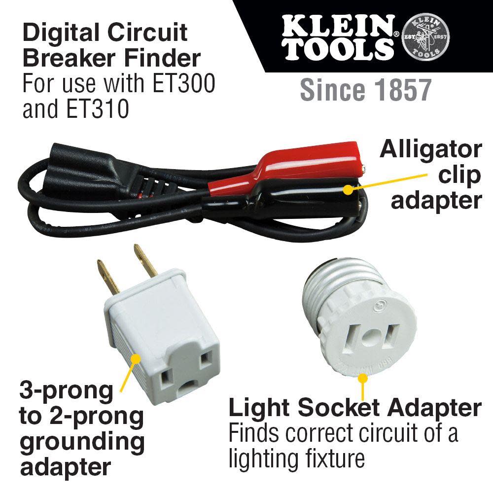 Klein Tools Circuit Breaker Finder Accy Kit - Flockneti