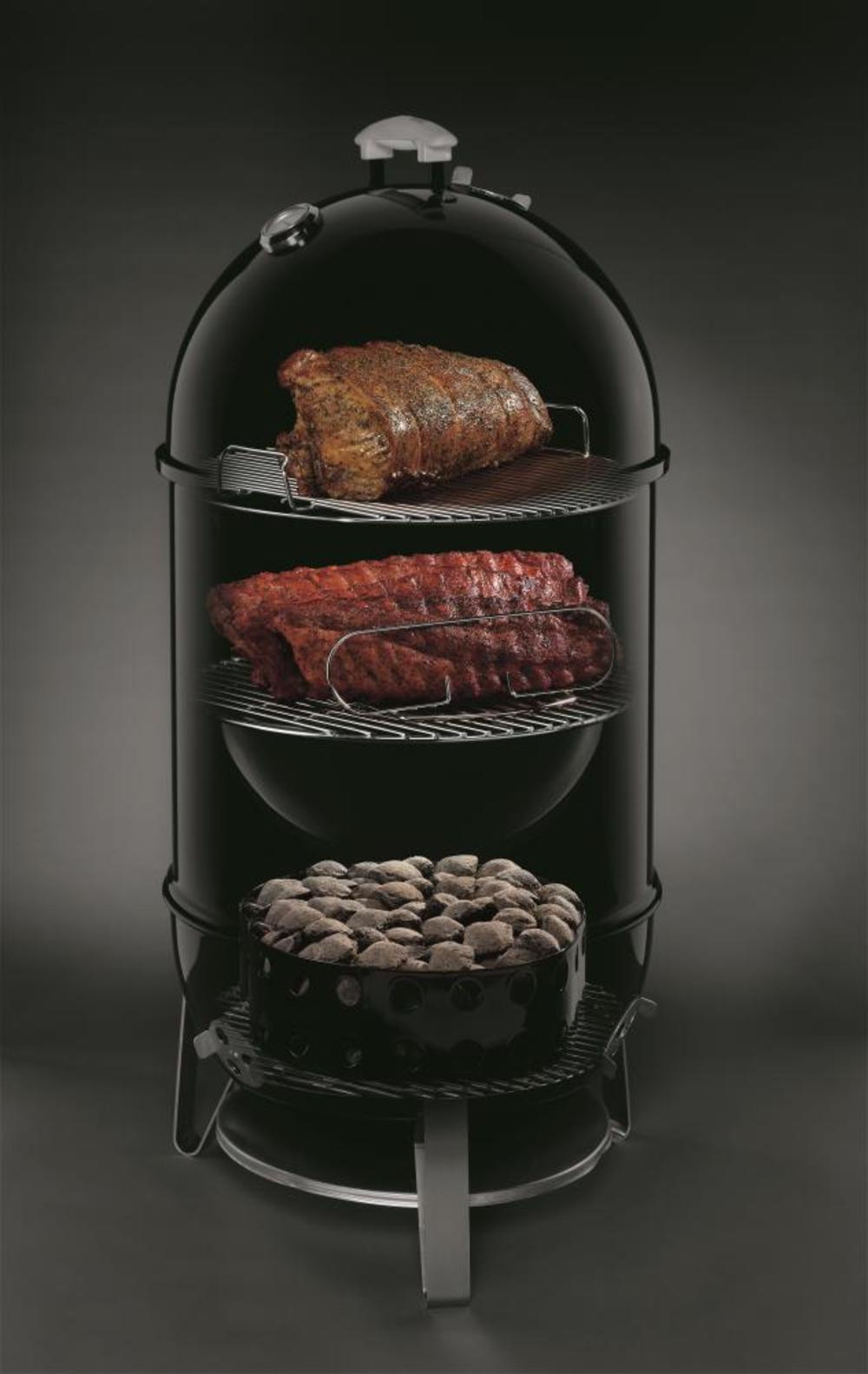 Weber Smokey Mountain Cooker Smoker (18.5 In.) - Flockneti