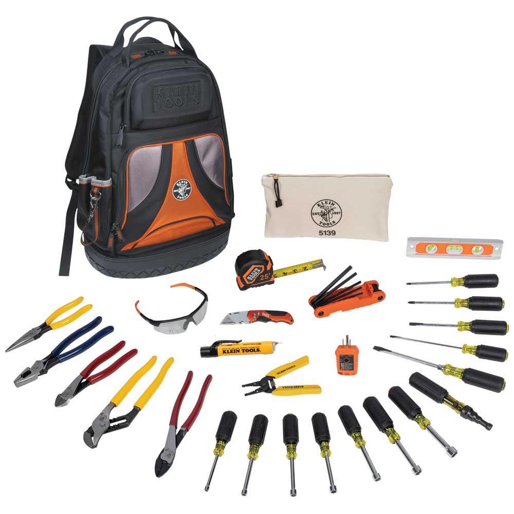 Klein Tools 28 Piece Electrician Tool Set - Flockneti