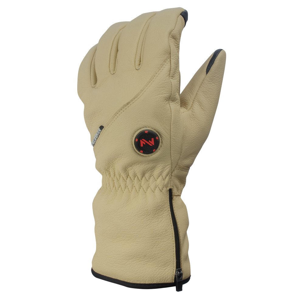 Mobile Warming Ranger Heated Work Gloves Unisex 7.4 Volt Light Tan XL - Flockneti