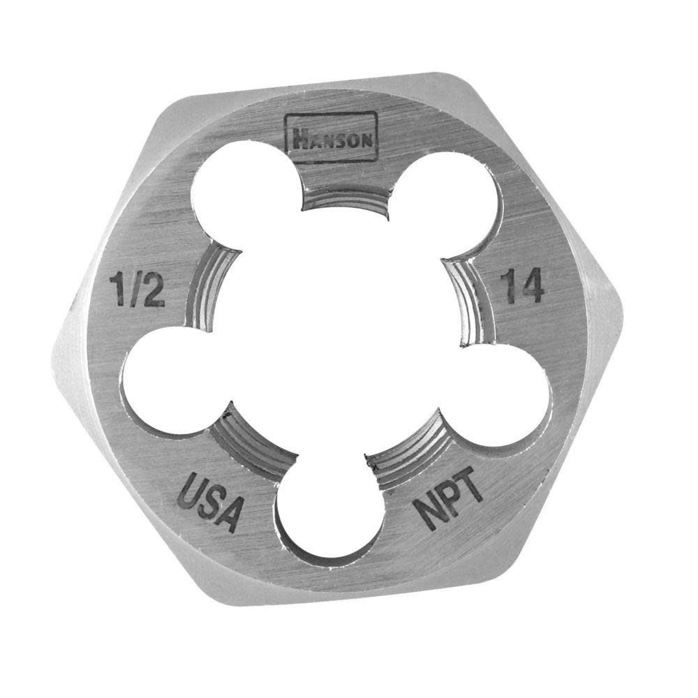 Irwin 1/2-14 x 1-7/16 In. NPT Taper Pipe Die (HCS) - Flockneti