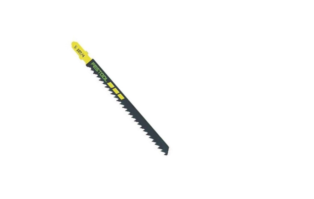 Festool Fast-Cutting Jigsaw Blades S 105/4 4 1/8 Inch 6 TPI – Pack of 5 - Flockneti