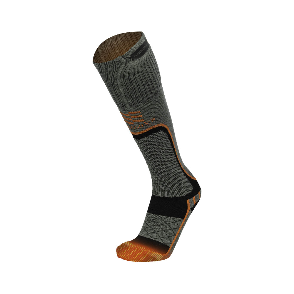 Mobile Warming Premium 2.0 Merino Heated Socks Mens 3.7V Black Medium - Flockneti