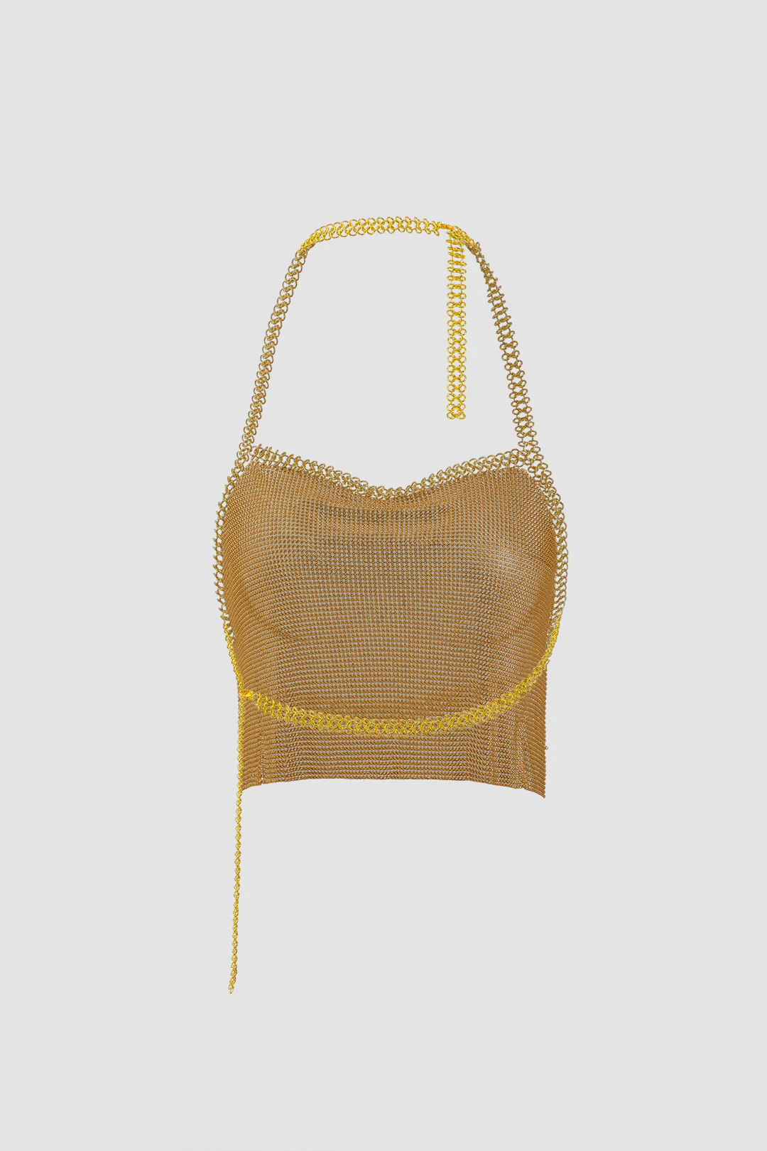 Metal Halter Neck Cami Top - Flockneti