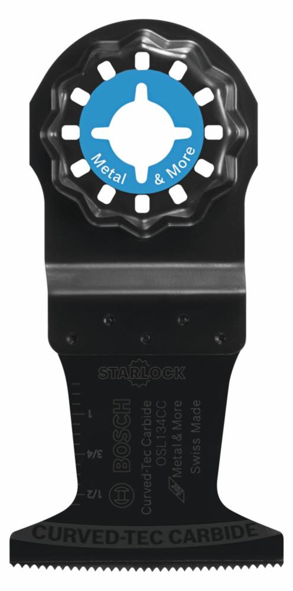 Bosch 1-3/4 In. Starlock Oscillating Multi-Tool Curved-tec Carbide Extreme Plunge Blade - Flockneti