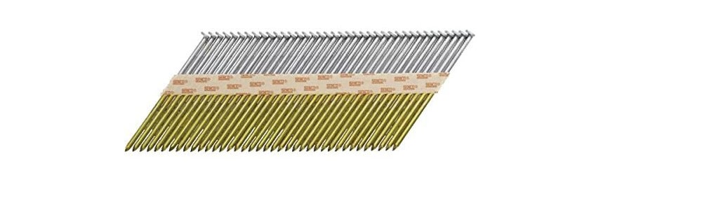 Senco D-Head 3-1/4 x 0.131 In. Smooth Shank Paper Tape Framing Nail 2500 Nails - Flockneti