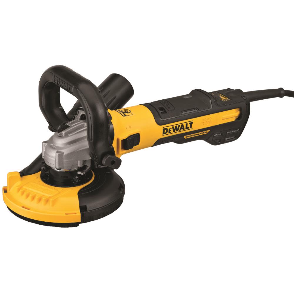 DEWALT 5 in. Brushless Surfacing Grinder Kit with Kickback Brake - Flockneti