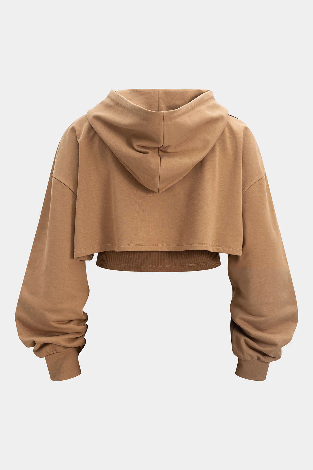 Plus Size Drawstring Cut Out Hoodie - Flockneti