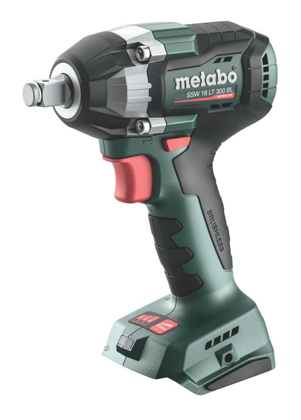Metabo SSW 18 LT 300 BL 18V 1/2″ Square Impact Wrench Bare Tool - Flockneti