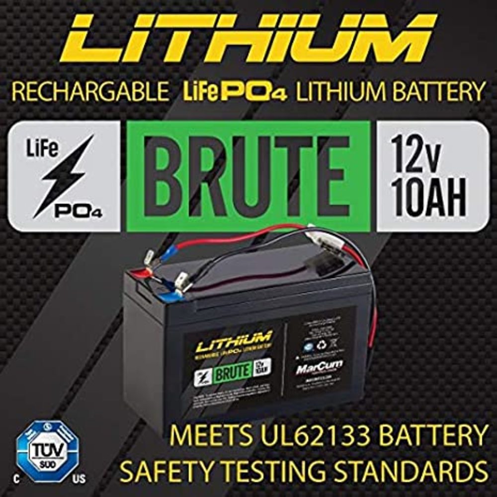 MarCum 12V Brute Battery Kit - Flockneti