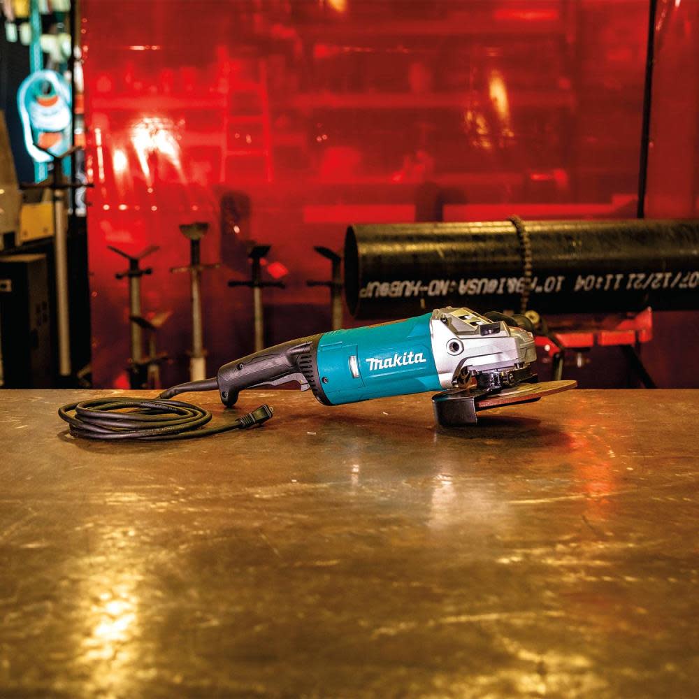 Makita 7″ Angle Grinder with Lock-On Switch - Flockneti